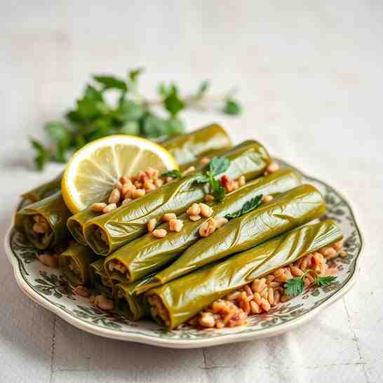 Sărmăluțe - Stuffed Vine Leaves with Rice & Meat Recipe